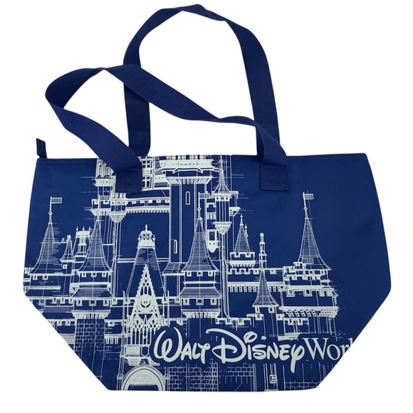 Disney Parks Disneyland Insulated Nylon Tote Bag Large - Picture 1 of 3